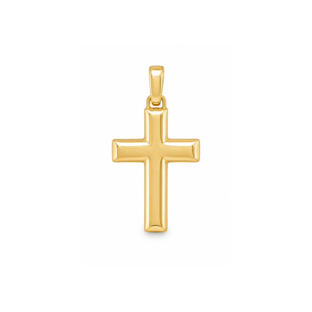 Cruz BOMBE Oro Amarillo 18Kt. CRU-007-BOM-F18.