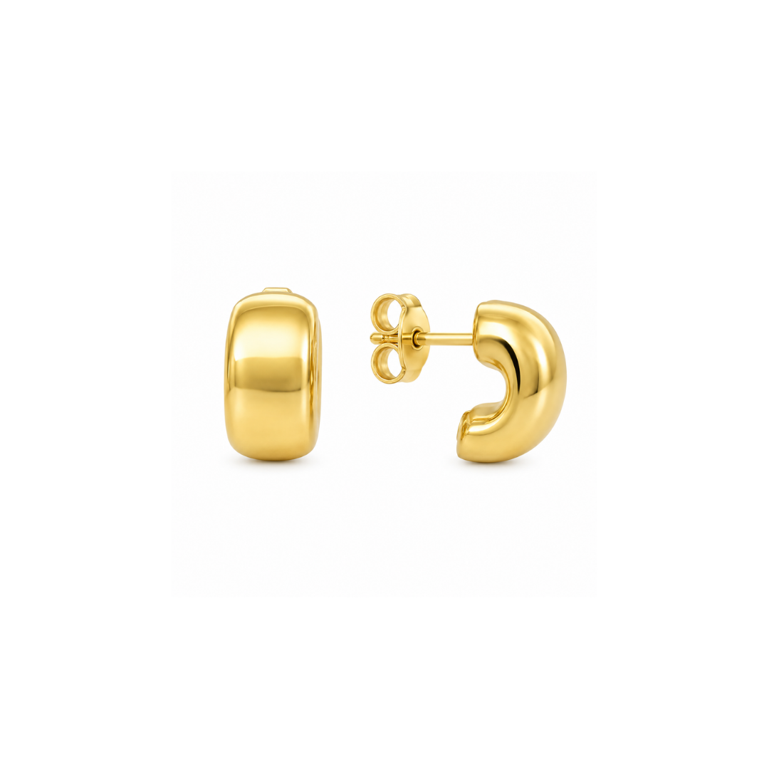 Aros de Oro Amarillo 18KT 016-CER-293.