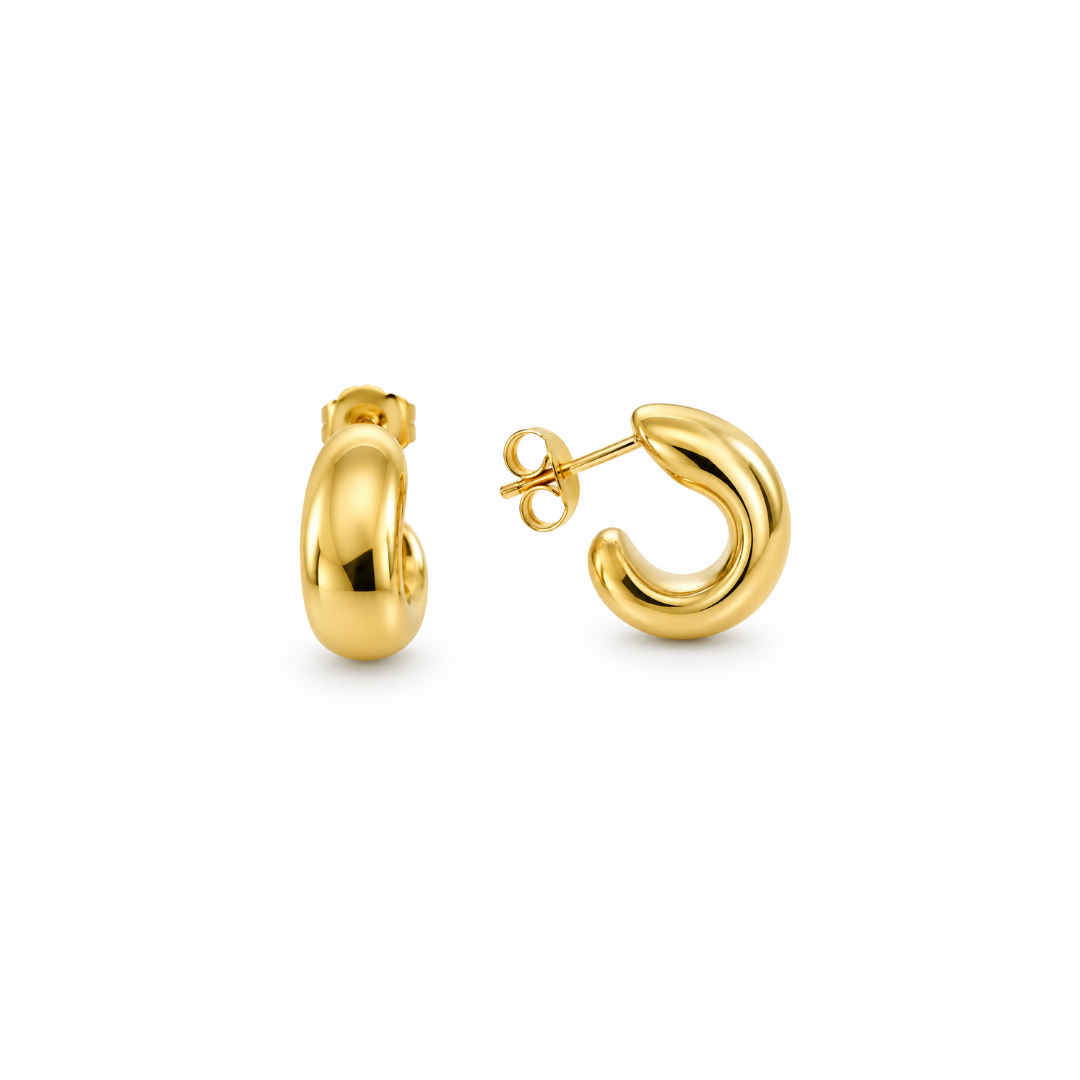 Aros de Oro Amarillo 18KT 015-CER-281.