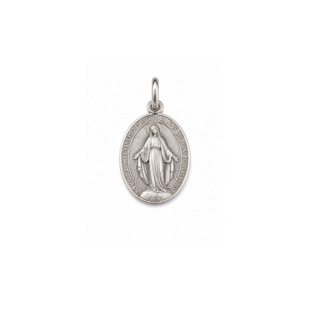 Medalla Virgen de los Rayos de Plata.