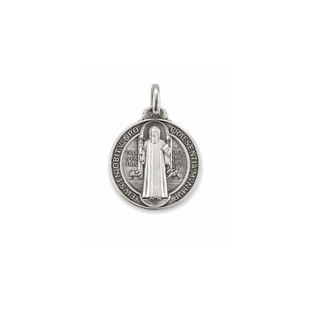 Medalla San Benito de Plata.