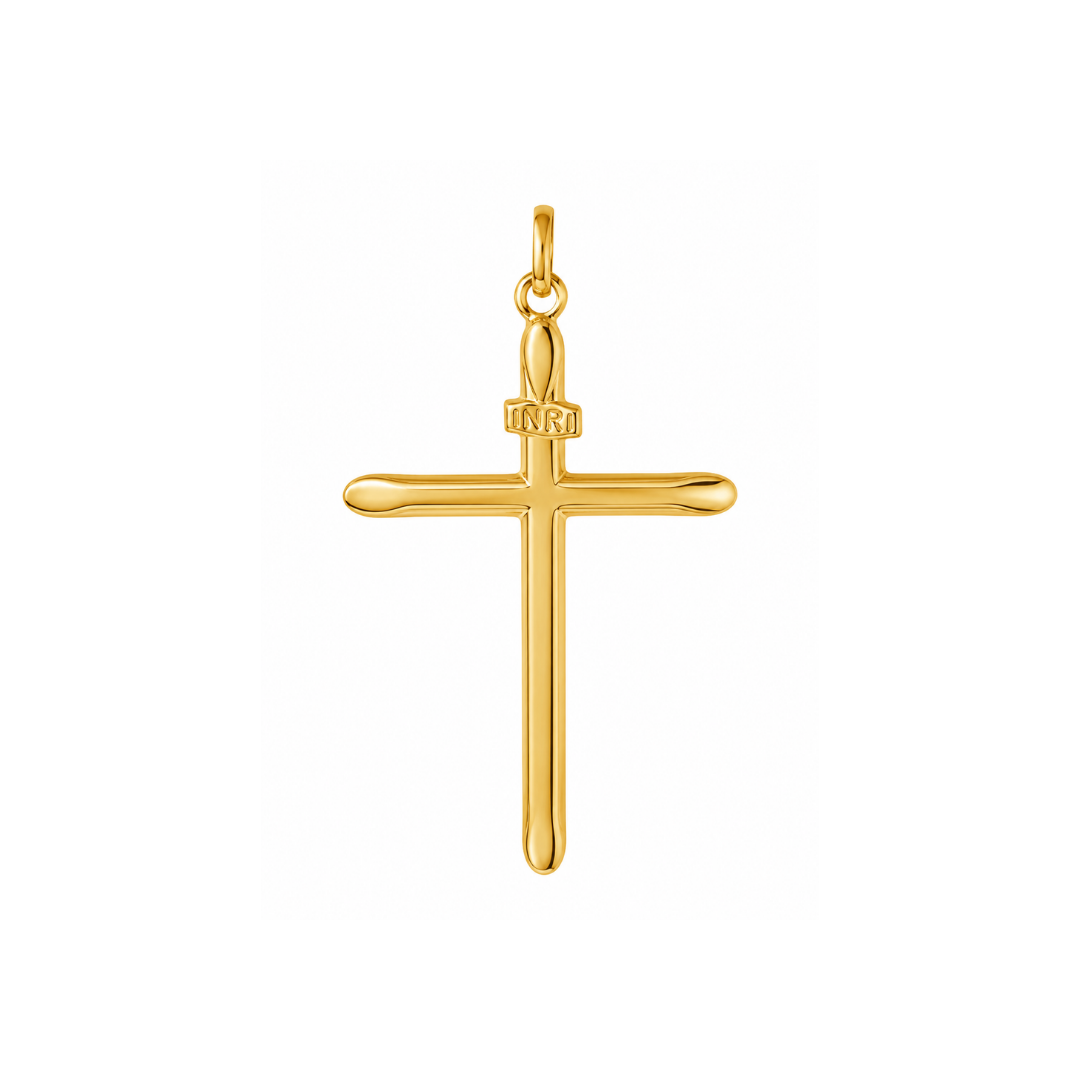 Cruz Palitos Oro Amarillo 18Kt. CRU-019-FOS-0R26.
