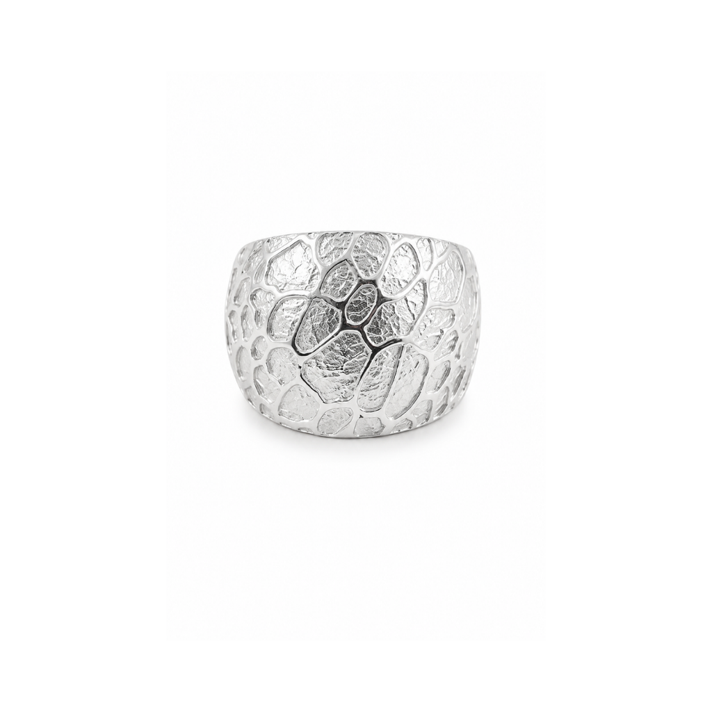 Anillo de Plata Relieve.