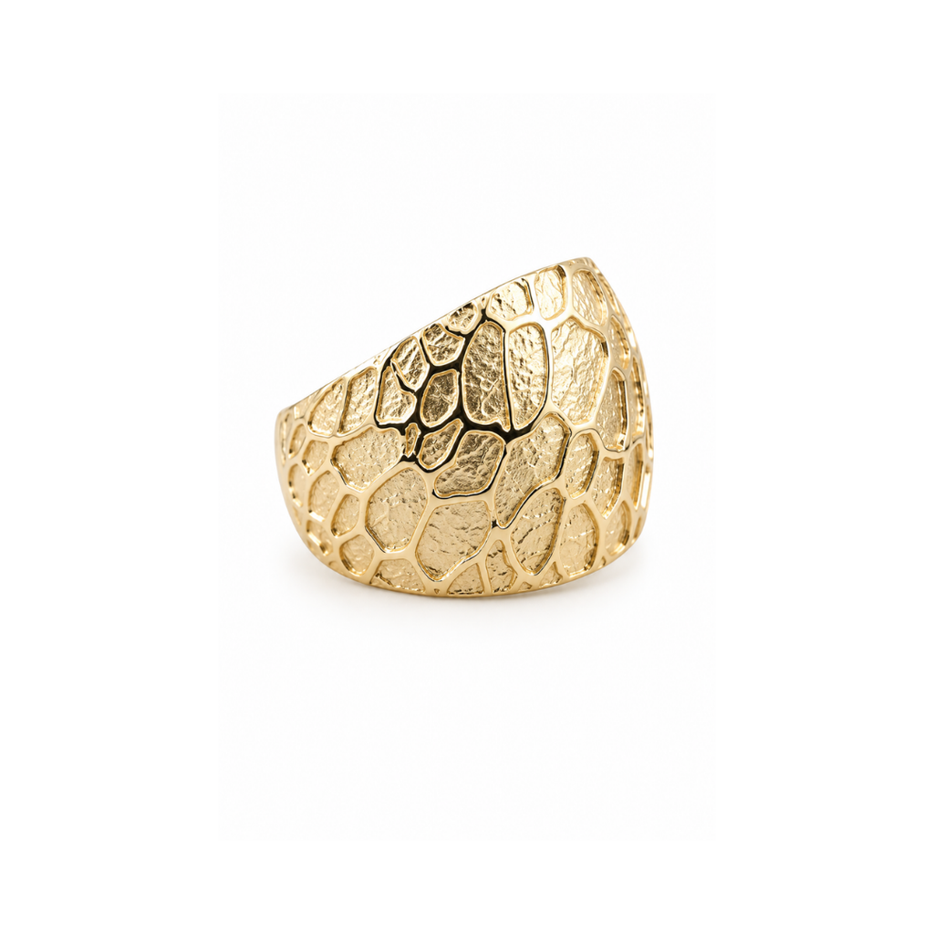 Anillo de Plata Relieve.