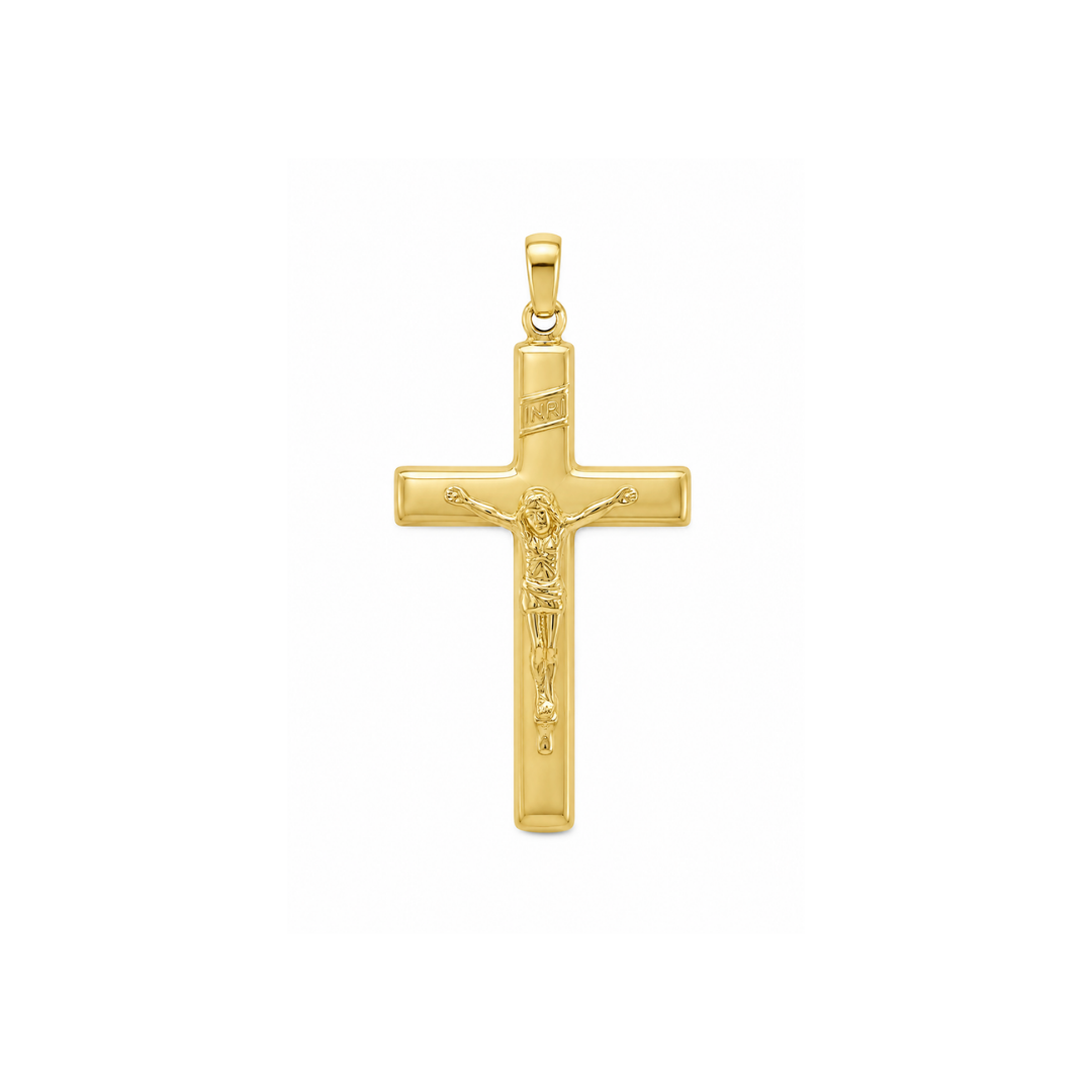 Cruz Crucifijo Oro Amarillo 18Kt. CRU-012-CRI-K24.