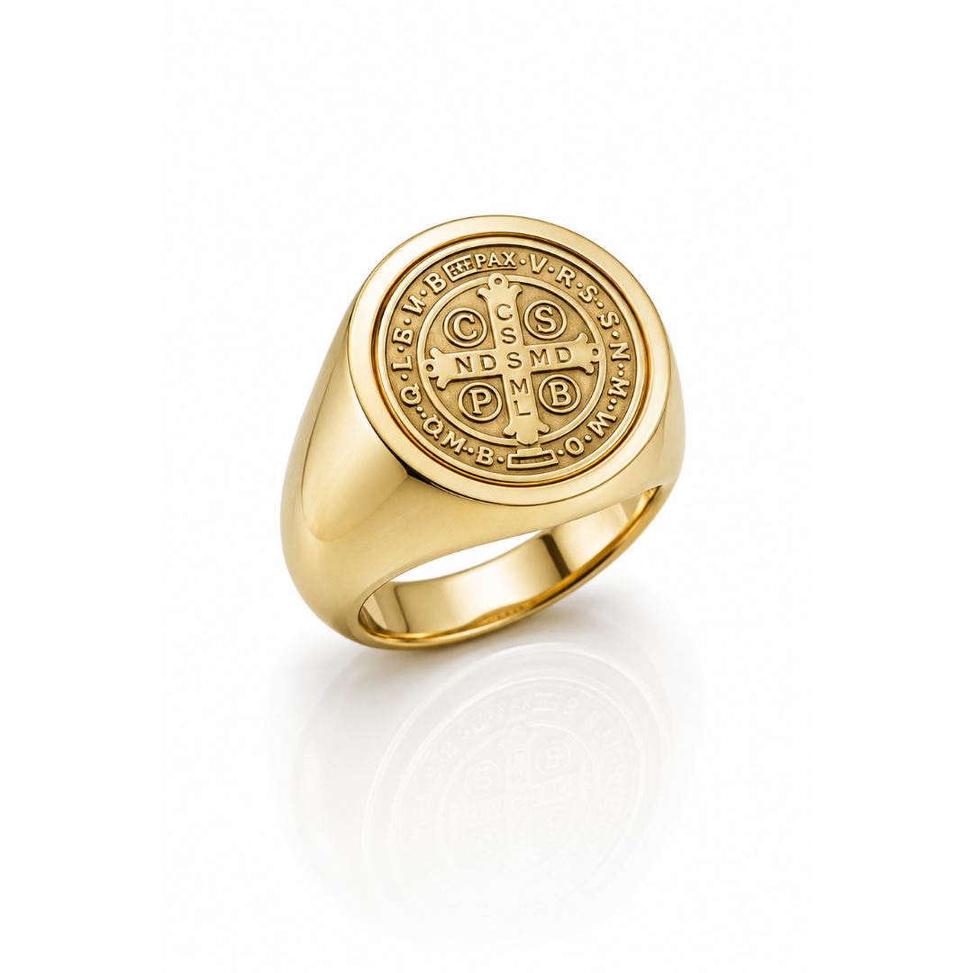 Anillo Oro Amarillo 18Kt. Chevalier San Benito.