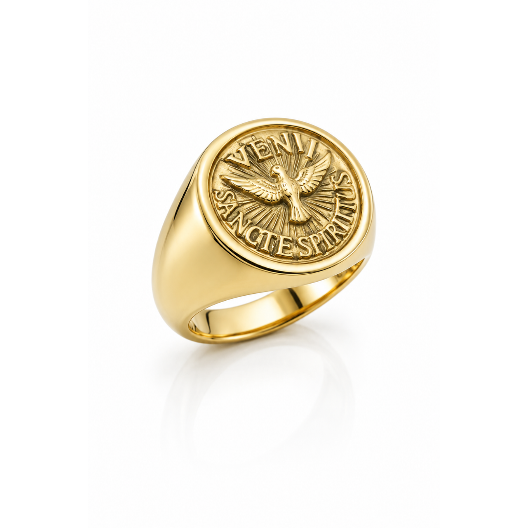 Anillo Oro Amarillo 18Kt. Chevalier Espíritu Santo.