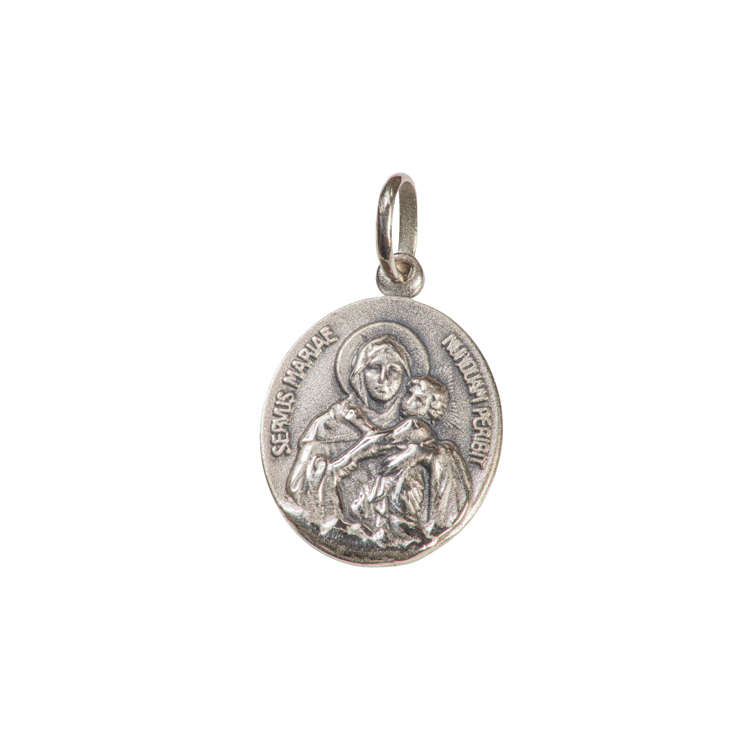 Medalla Virgen Mater de Plata.