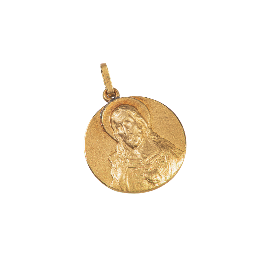 Medalla Escapulario de Oro 18K.