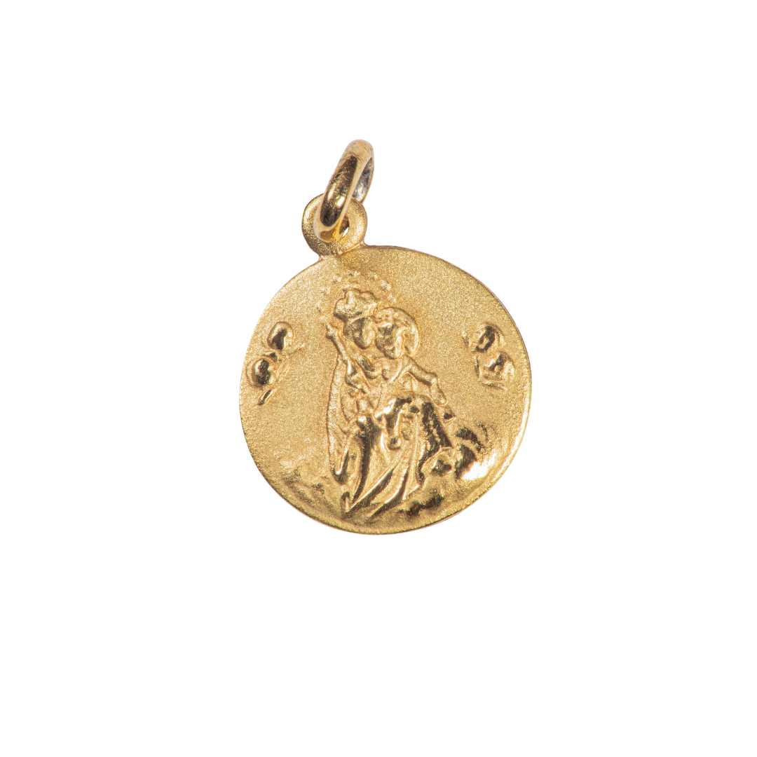 Medalla Virgen del Carmen 18Kt.