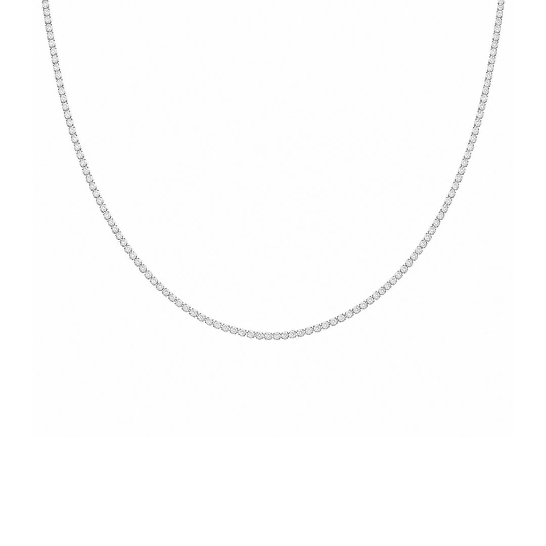Collar Tennis Platino Brillantes 3Ct.