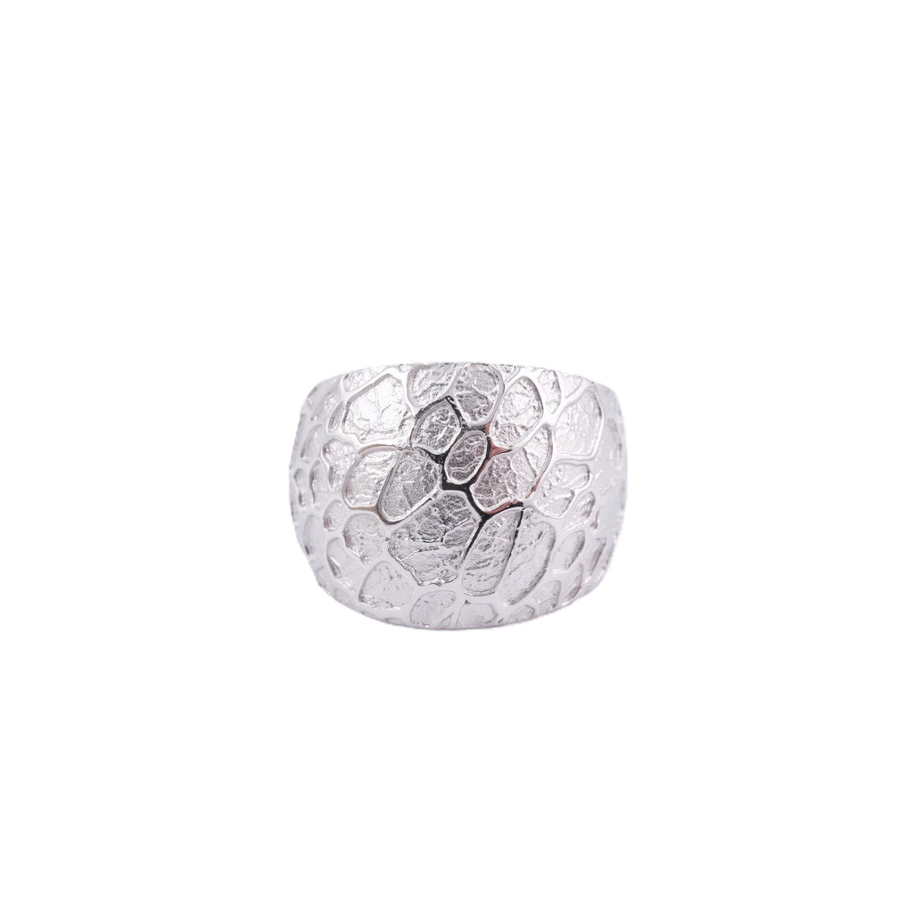 Anillo de Plata Relieve.