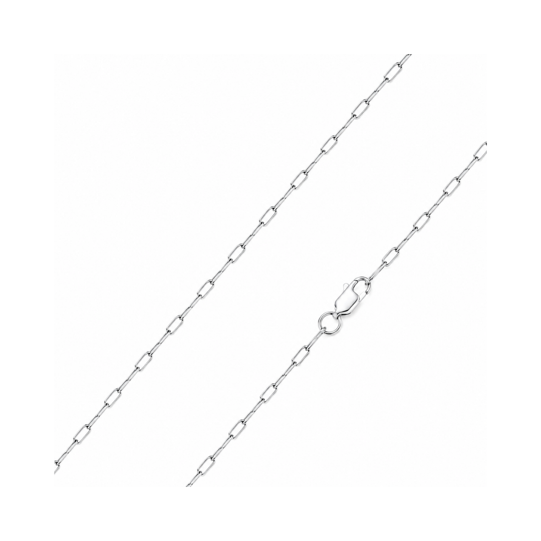 CADENA FORZATINA ORO BLANCO KF5-25.