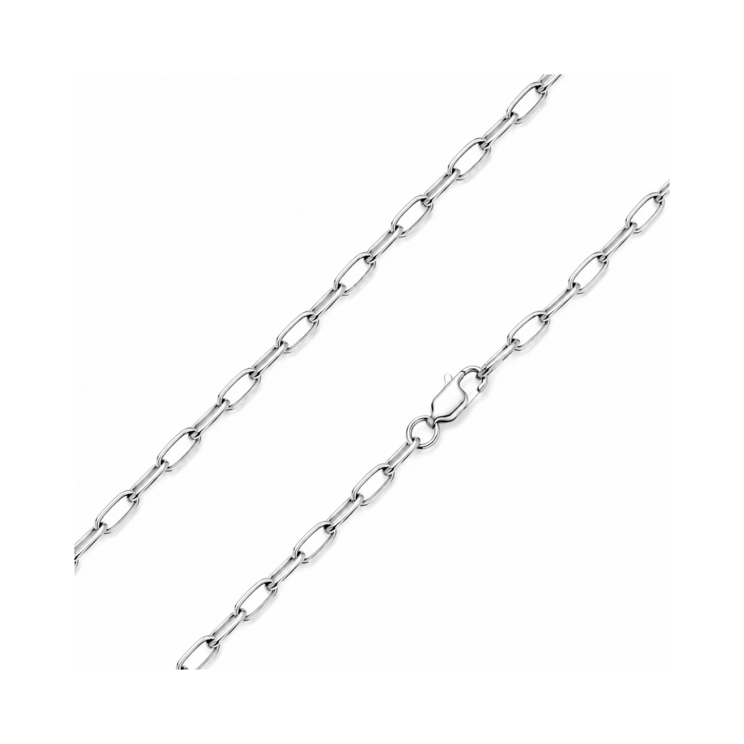 CADENA FORZATINA ORO BLANCO KF5-35.