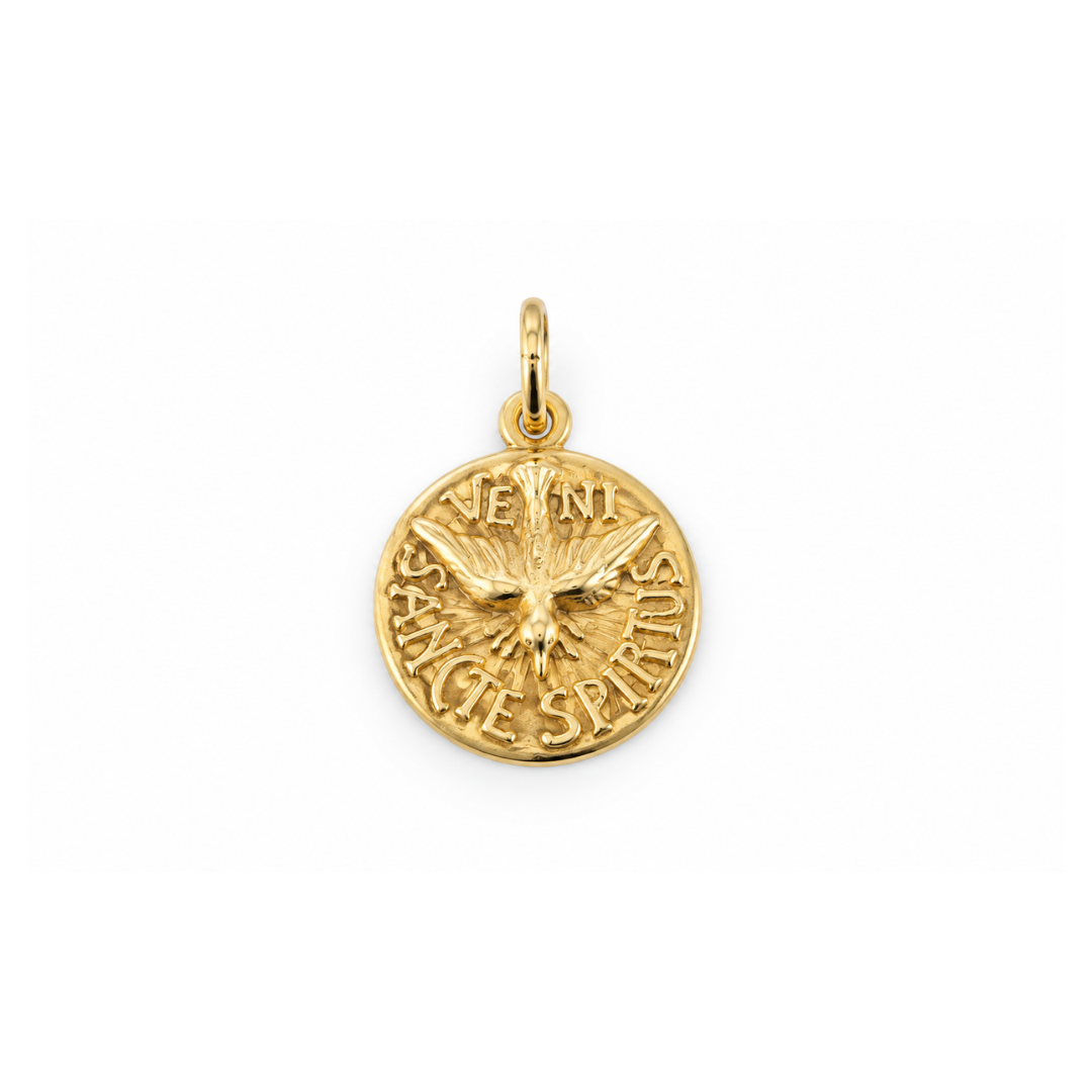 Medalla del Espíritu Santo de Oro Amarillo.