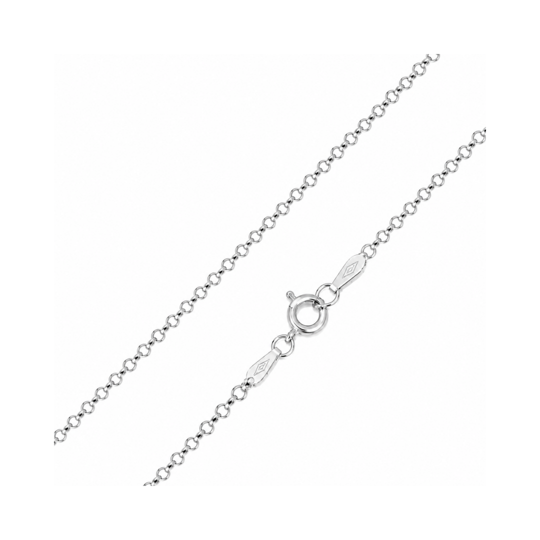 CADENA ROLO ORO BLANCO KR-20.