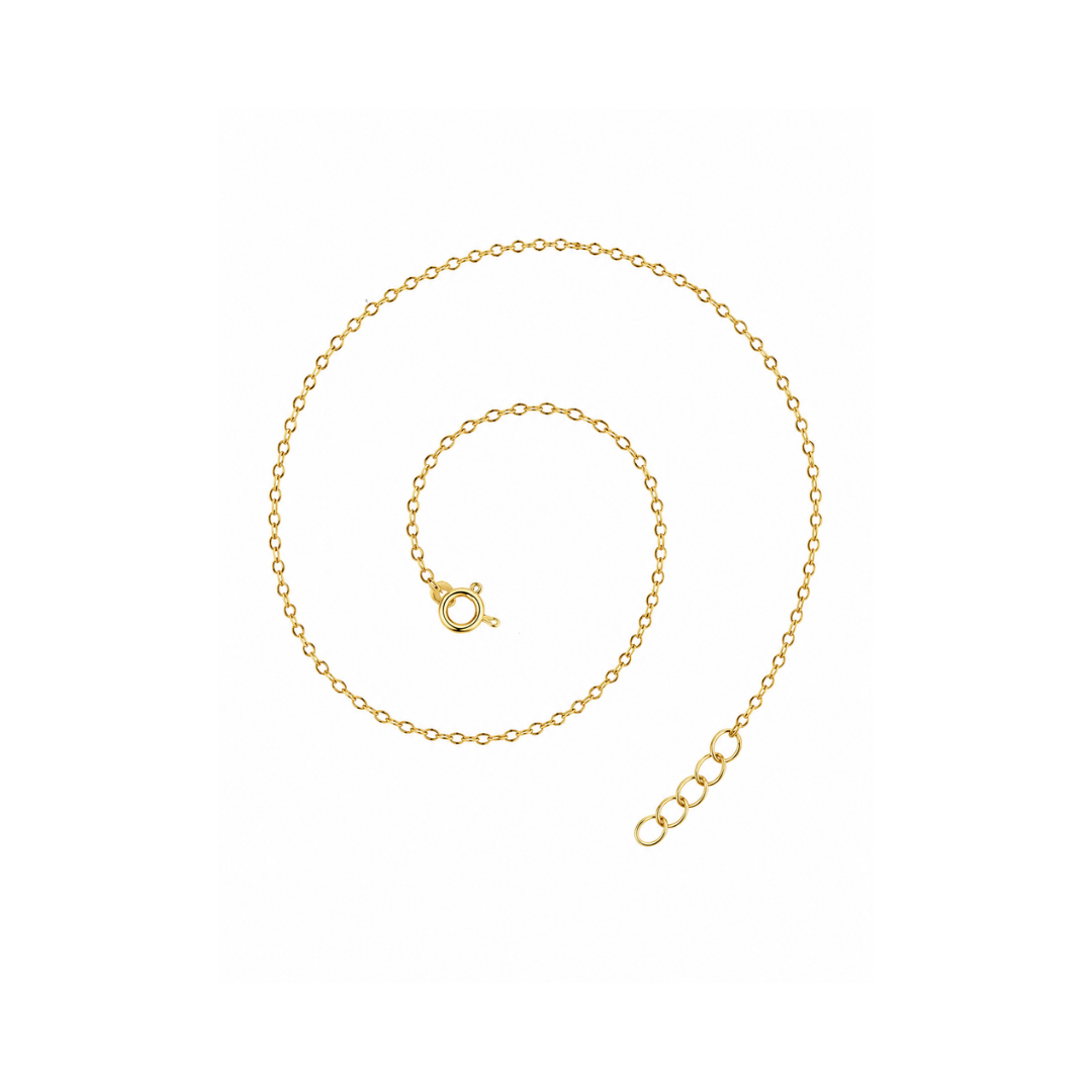 CADENA ROLO DIAMANTADA ORO AMARILLO KRD-20.