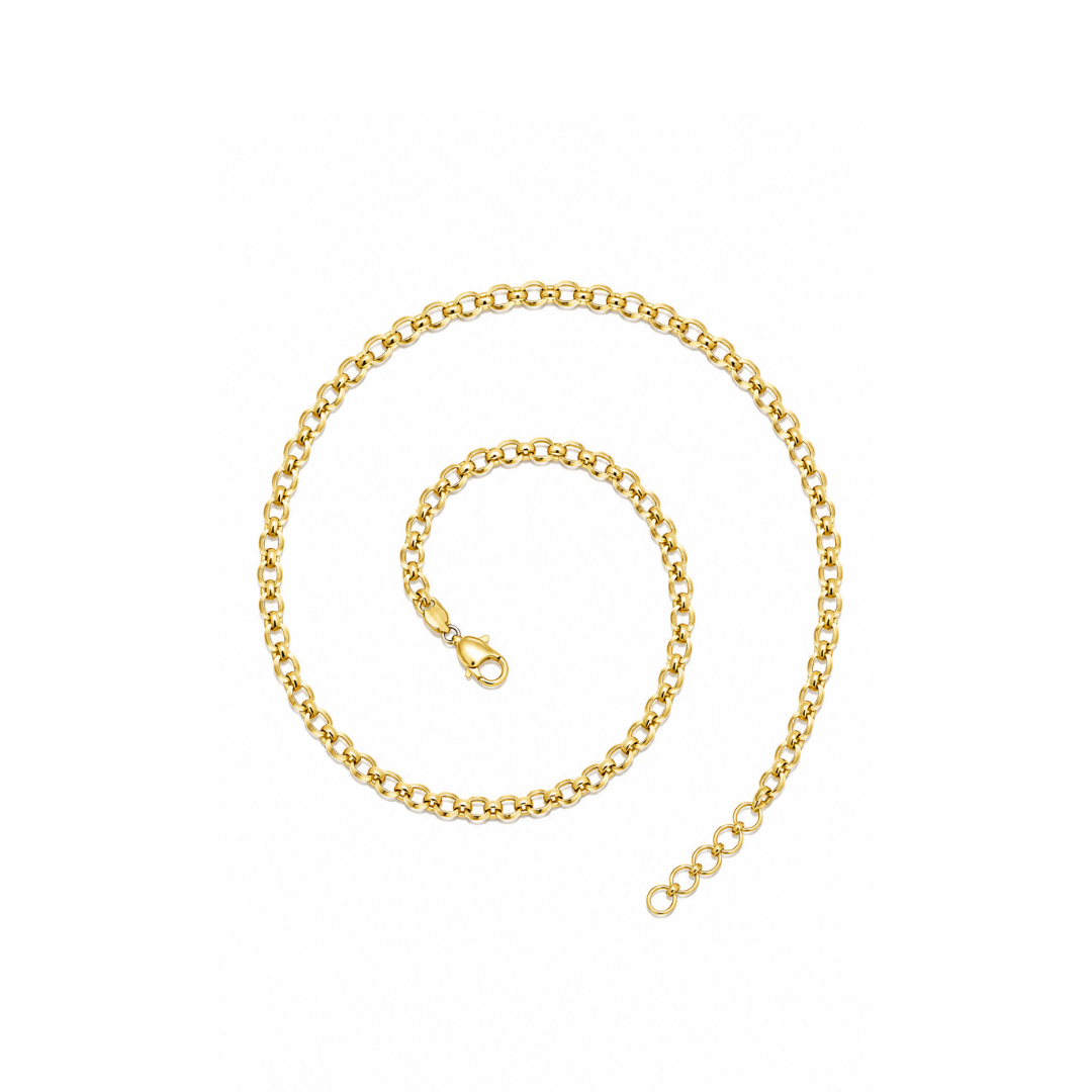 CADENA ROLO VACIADA ORO AMARILLO KRV-50.