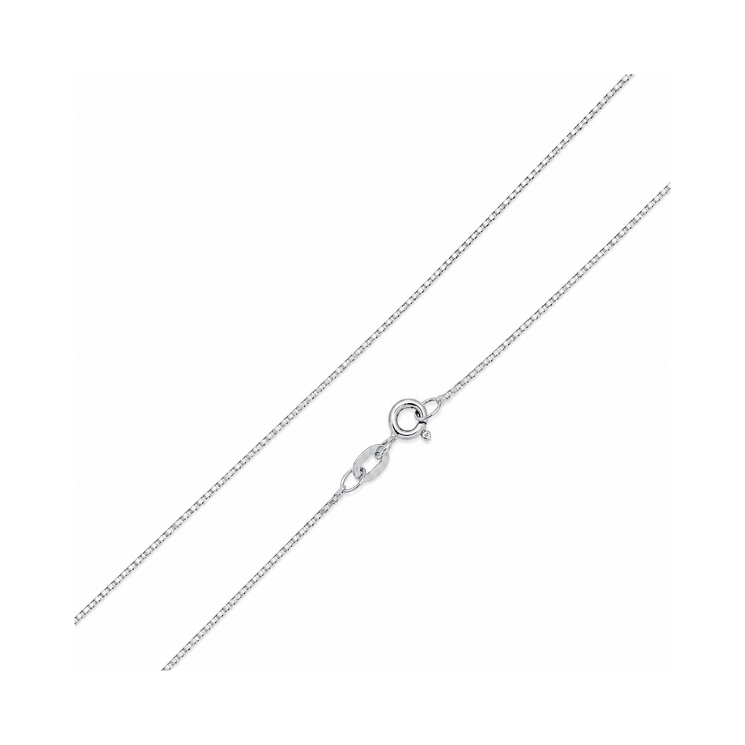 CADENA VENECIANA ORO BLANCO KVD07.