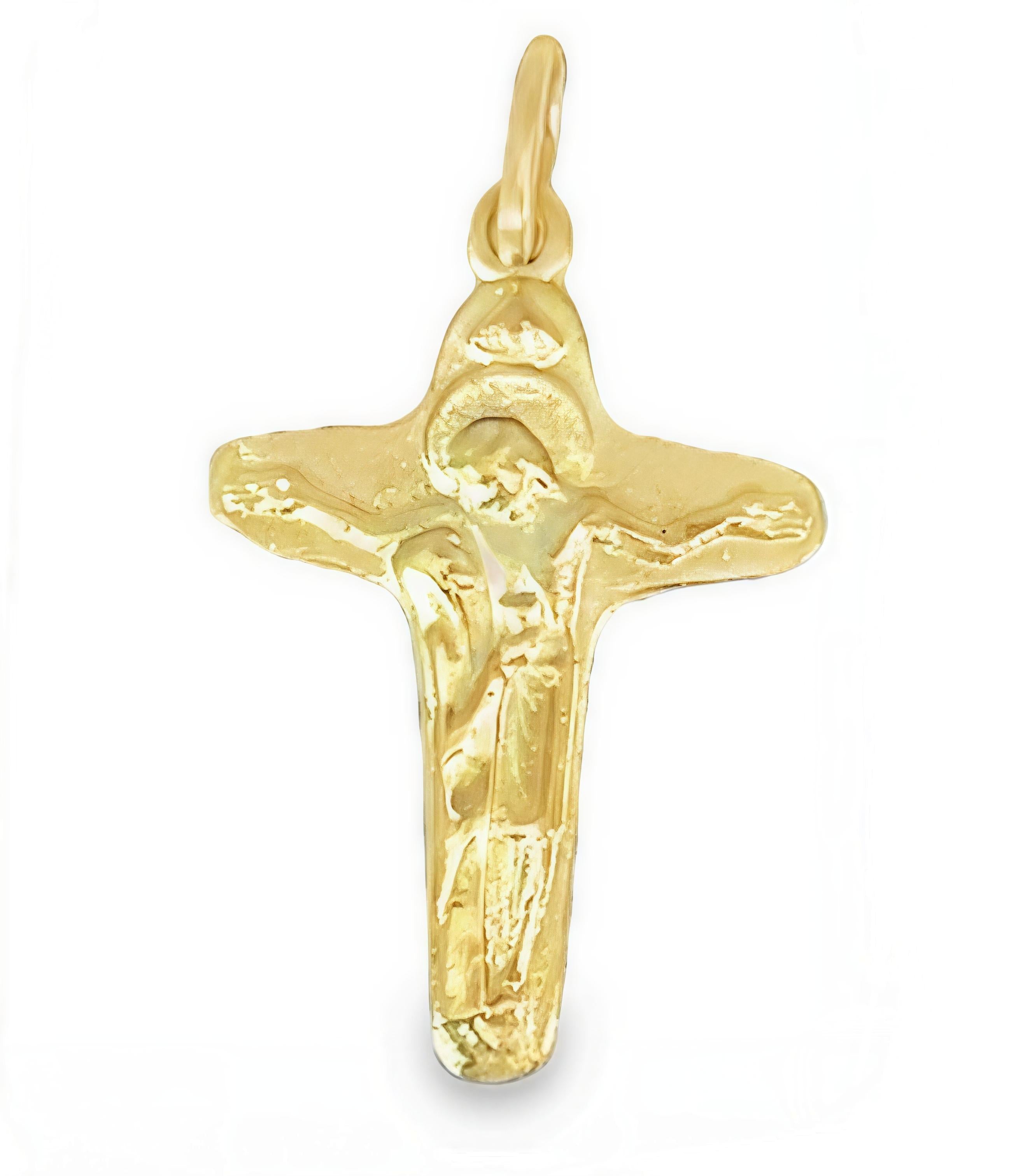 Cruz Schoenstatt Oro Amarillo 18Kt. CRU-001-CUS-A27.