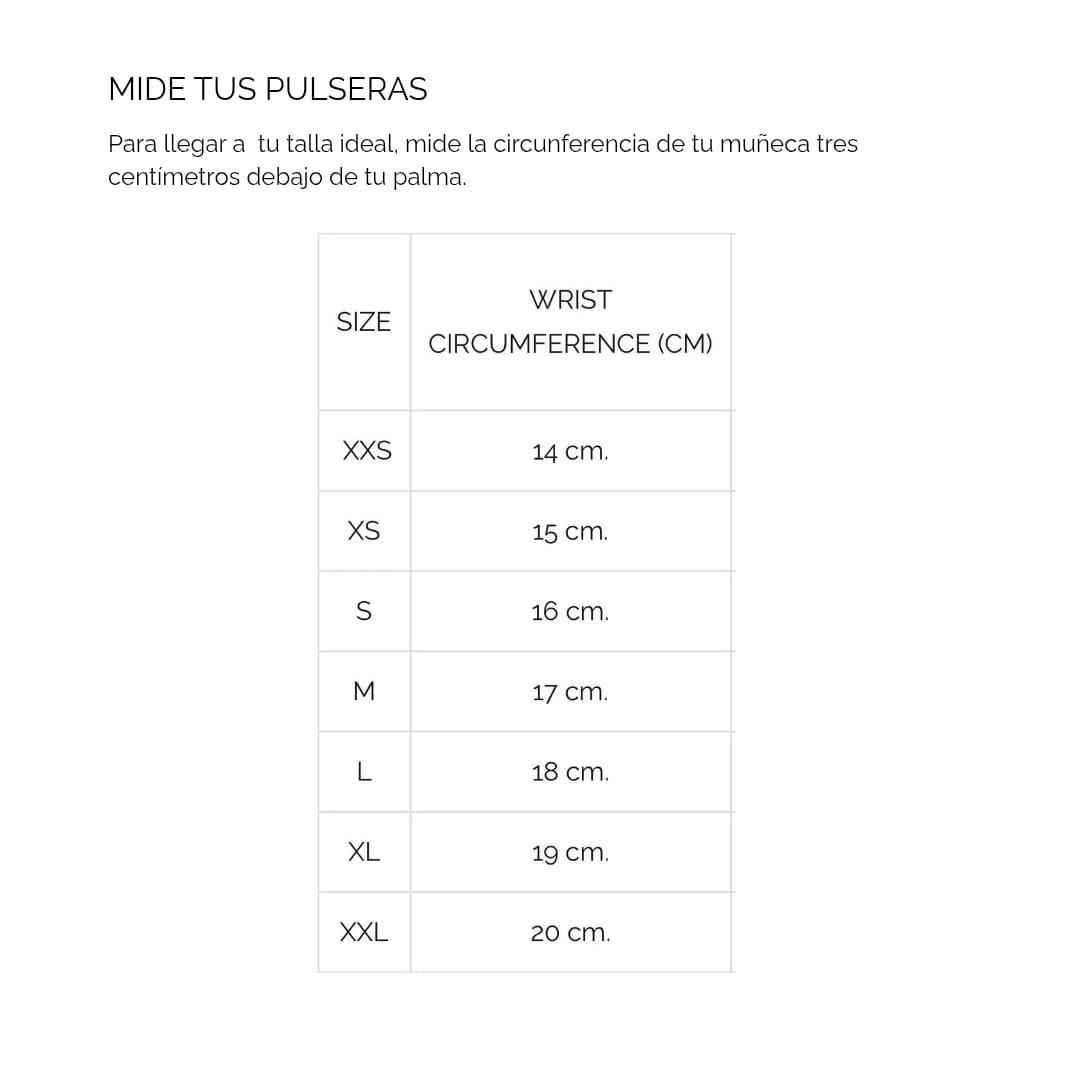 Guía de tallas